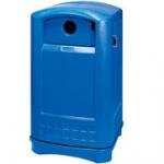 View: 3968-73 Plaza Bottle and Can Recycling Bin 
